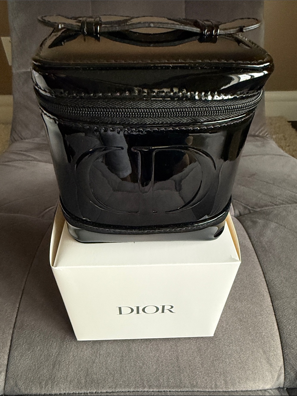 🆕 Dior Black Vanity Pouch